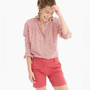 NWT *J. CREW* 7” CHINO Shorts … *OLD RED* … Size: 4